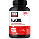 Force FACTOR Glicină pentru a promova relaxarea și somnul odihnitor, funcția cognitivă de sprijin, echilibrul de spirit și sănătatea nervoasă, 100 capsule vegetale