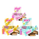 Nick's Sampler Pack Swedish Style Proteine Bars, Keto Friendly Snack Bars, No Added Sugar, 5g Colagen, Low Carb Proteine Bar, Low Sugar Meal Replacement Bar, Keto Snacks, 36-Count