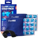 CryoMAX Cold Pack, Reutilizabil, 8 ore de terapie rece Pack de gheață, mic, 6"x 6" (Pachet de 2)