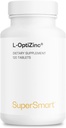 SuperSmart - L-OptiZinc 30mg pe zi (Patented & Highly Biodisponibile) - Zinc Metionina Supliment - Natural dulce gust 