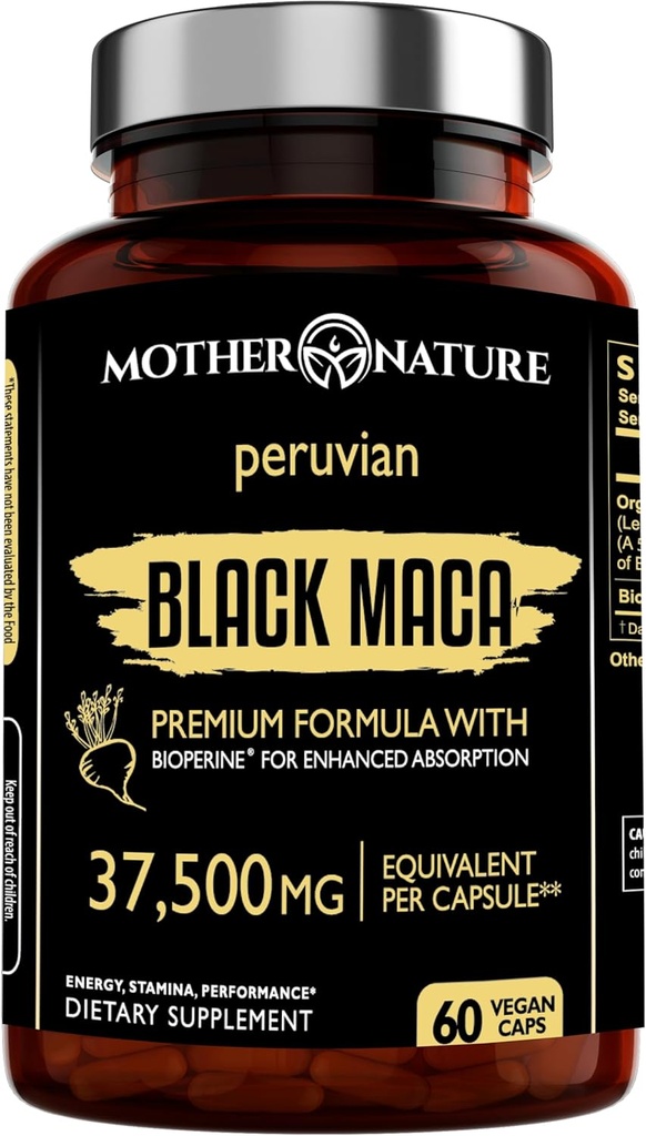 Negru Maca Root 50:1 Extract 37.500mg 