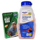 Ultra Concentraţie Antiacid comprimate - Carbonat de calciu 1000 mg - 71 comprimate masticabile Berii asortate şi volume vitale Sfaturi Card Bundle