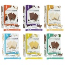 Power Crunch Protein Wafer Bars, Variety Pack, in 6 arome 1.4 Ounce Bars (30 Count). Gustări bogate în proteine cu gust delicios