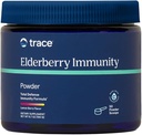 Trace Minerale Elderberry Imunitate - Asistenta medicala bautura Suplimentul cu Elderberry - Antioxidant Supliment pentru a sprijini Integritatea celulelor si sanatatea inimii - Lemon Berry, 6.7 oz (50 Serviri)