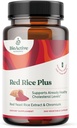 BIOACTIVE NUTRIENTS Red Rice Plus Supliment - 240 Capsule vegetale - Brenda proprie de Turmeric, Black Pepper, Cayenne Pepper, Ginger Root, și Rosemary - Suport Colesterol