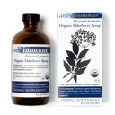 Organic Elderberry Syrup - Anthomune - Supliment de sprijin imun pentru adulți și copii- USDA Organic, Ultra-Premium Black Elderberry Formula (8 oz) 48 Serviri