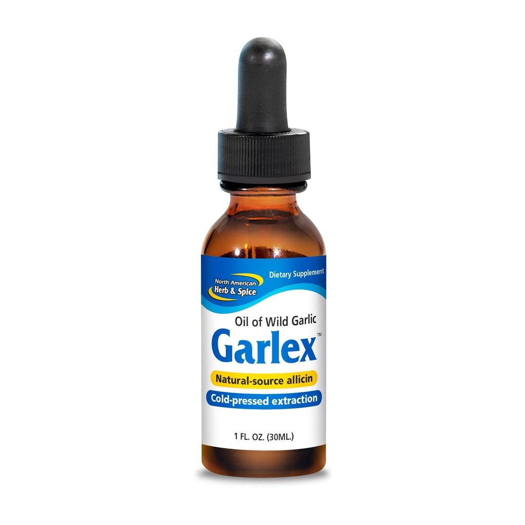 North American Herb and Spice, Garlex. Ulei de usturoi sălbatic, 1 oz