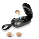SIDA auditivă pentru Seniori,Ajutoare auditive reîncărcabile cu Anulare Zgomot,Amplificator de auz 16 Canale Audiere În-Ear SIDA pentru pierderea auzului,Cu Charger Power Display Case.