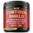 12in1 Scut de cortizol - Ashwagandha şi magneziu & 10 mai - 90 Capsule