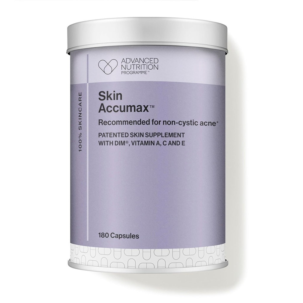 Jane iredale Piele Accumax Supliment nutritional Capsule Îmbunătățește Acnee & Promovează Skin Healthy Conține vitamina A, C și E Vegan & Gluten-Free