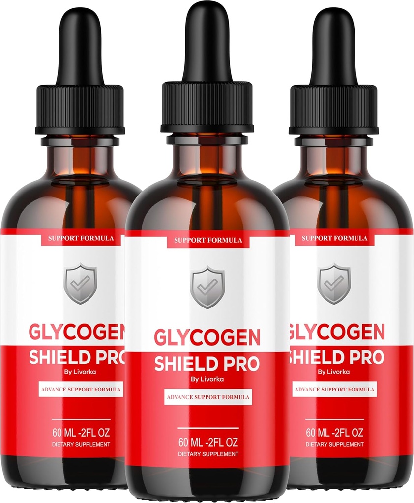 (3 ambalaj) Glycogen Shield Pro - Glicogen Shield Pro picături, GlycogenShield Pro picături, GlycogenShield Pro Suport, Glycogen Shield Pro Suport, Glycogen Shield Pro Supliment, 3 sticle pentru 90 zile