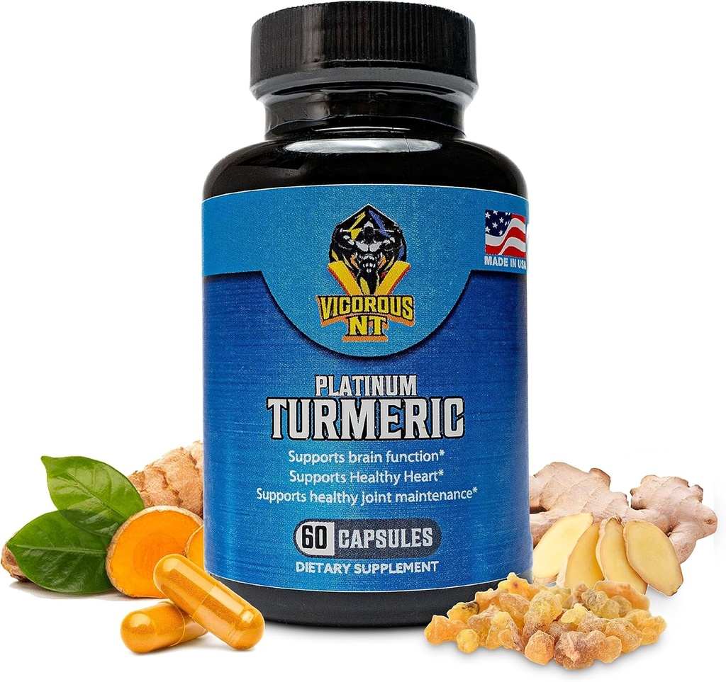 Viguros NT Platinum Turmeric Supliment - 95% Curcuminoide - 60 capsule