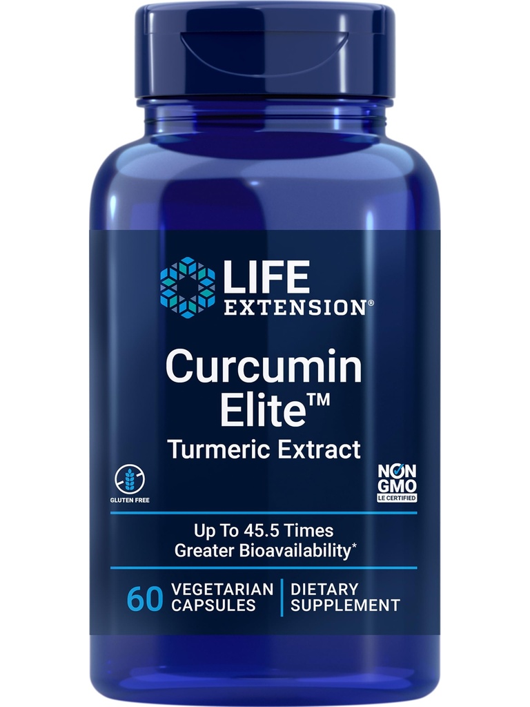 Extensie de viaţă Curcumin Elite Extract Turmeric, 60 Conte