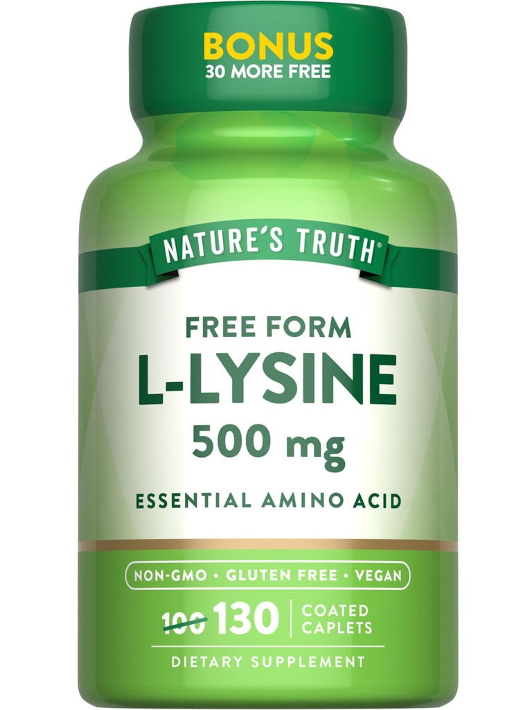 Adevărul naturii L-Lysine 500mg 