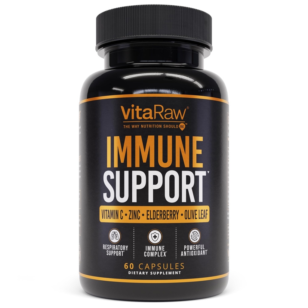 Suport imun Vitamine - Elderberry cu zinc, vitamina C, și usturoi pentru adulți - Sambucus Black Elderberry capsule & Echinacea Imunity Reînnoirea Complex
