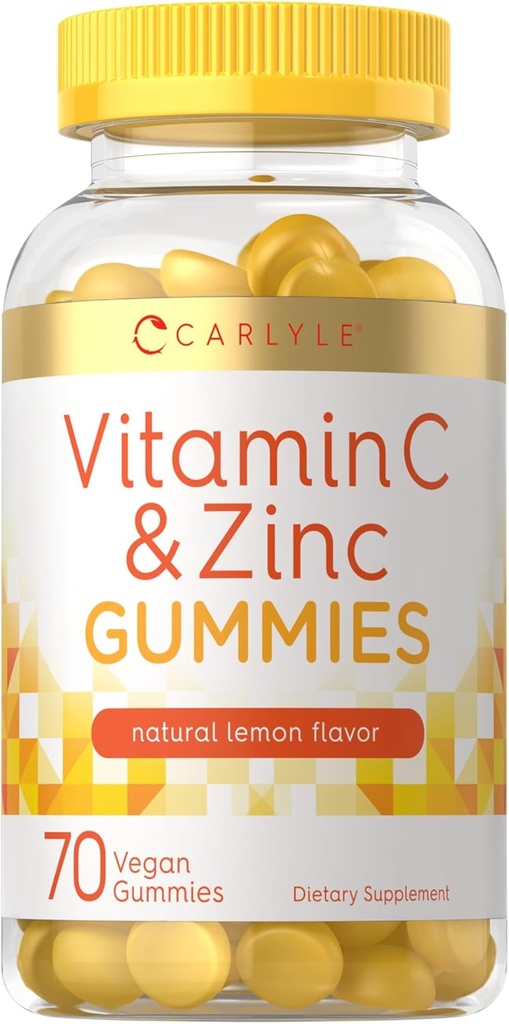 Carlyle Vitamina C și Gummies de zinc 