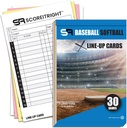 Baseball/Softball Lineup Cards 