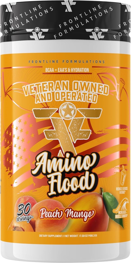 Amino Flood de la Formulări Frontline - BCAA + EAA Recovery & Hydration Formula 