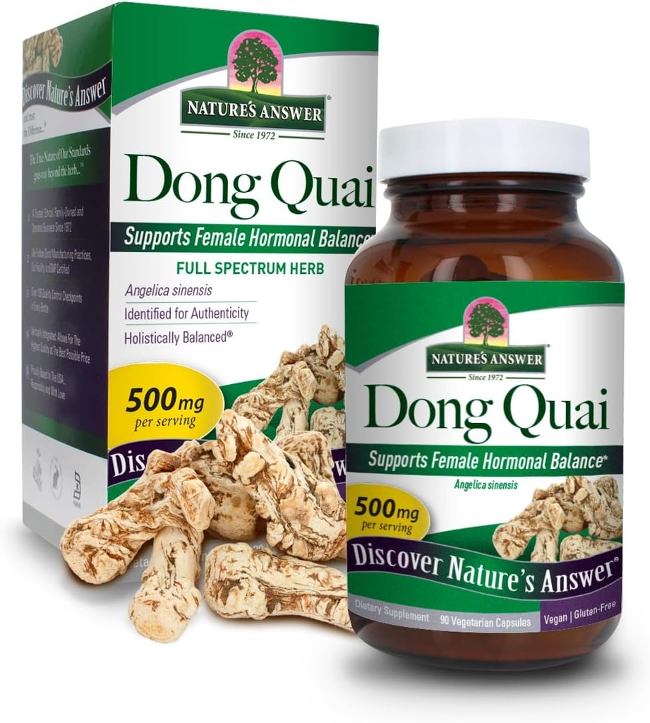 Răspunsul naturii Dong Quai Root 1000mg 
