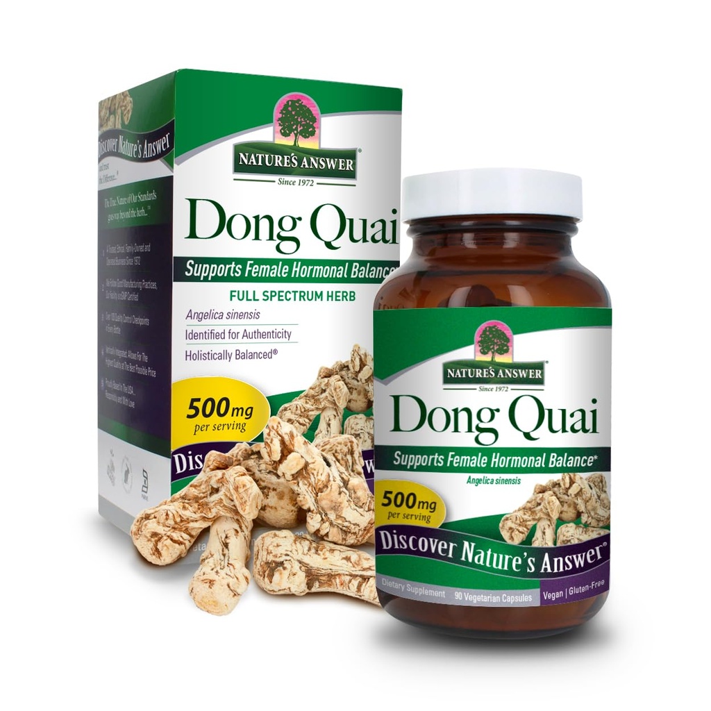 Răspunsul naturii Dong Quai Root 1000mg 