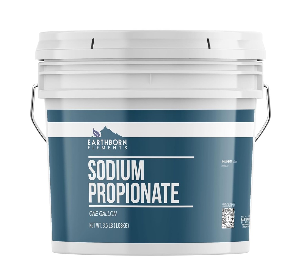 Elemente pământene Propionat de sodiu, 1 galon, Grad alimentar, Aditiv alimentar