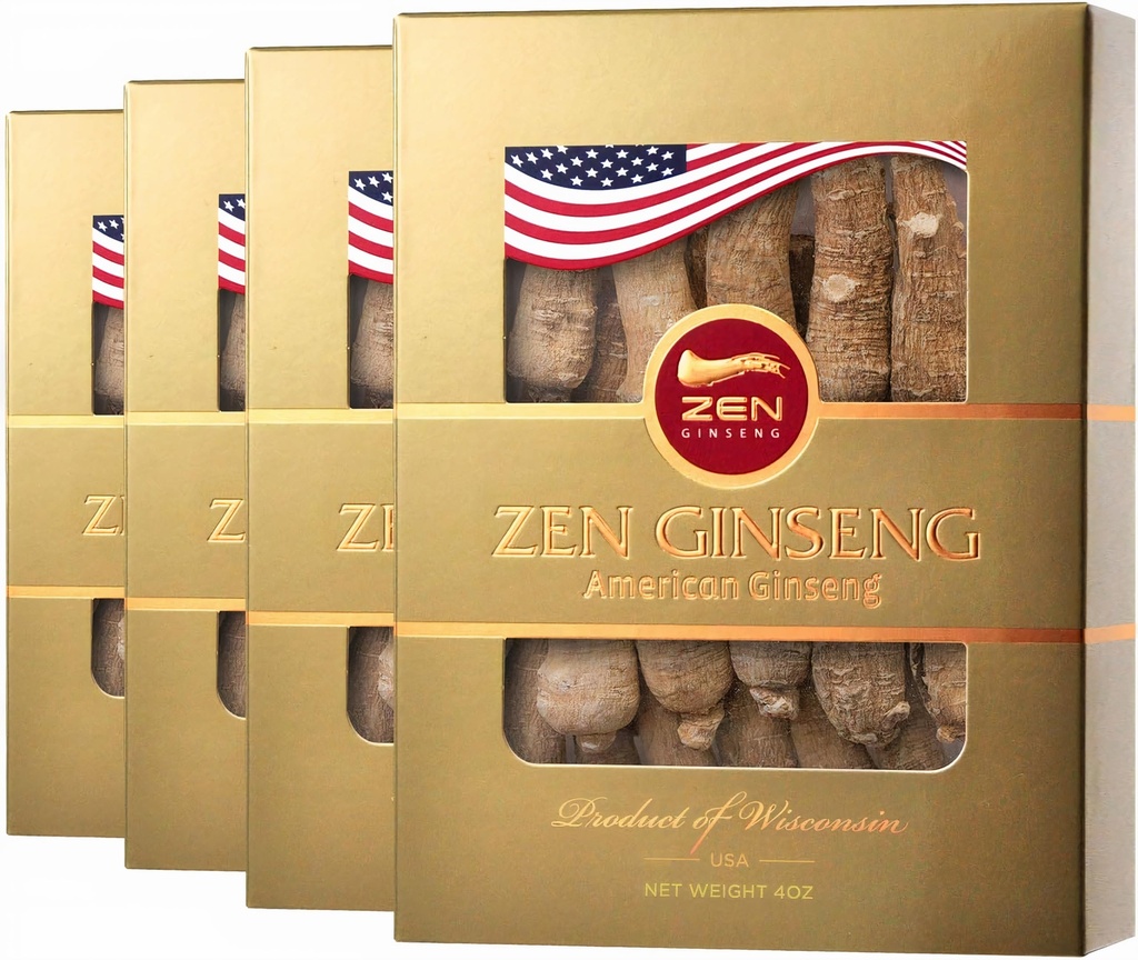4 cutii American Ginseng Root 