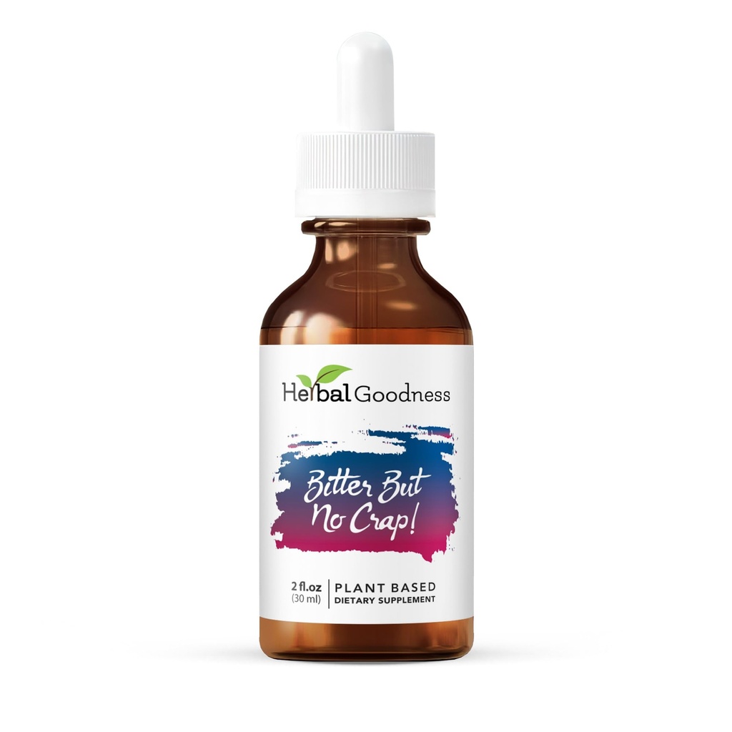 Herbal Goodness Bitter But No Crap Lichid Supliment pentru Curățarea Body, Suportul Energie și Sănătate Boost 