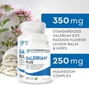 Vitamine 33+ Baldrian® Plus Suport natural de relaxare Extract de valeriană standardizate (60)
