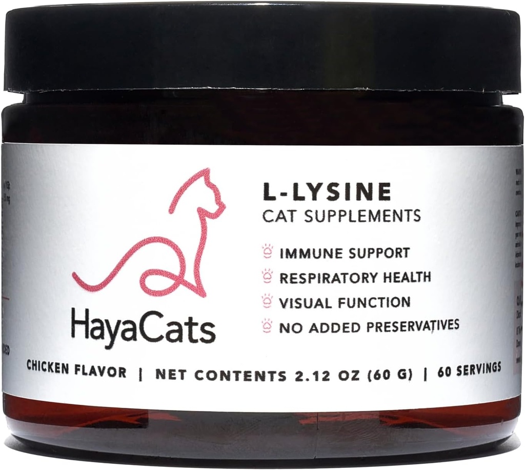 HayaCats L-Lysine Powder pentru pisici 