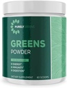 Superfood Powder cu Spanac, Kale & Beet Root Powder, Daily Super Greens Powder Supports Digestive, Gut Health, Energy, Imunitate, Smoothie Mix cu Veggie & Fruit Powder, 60 Servings