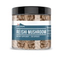 Elemente pământene Reishi ciuperci 200 capsule, pur și nediluat, fără aditivi