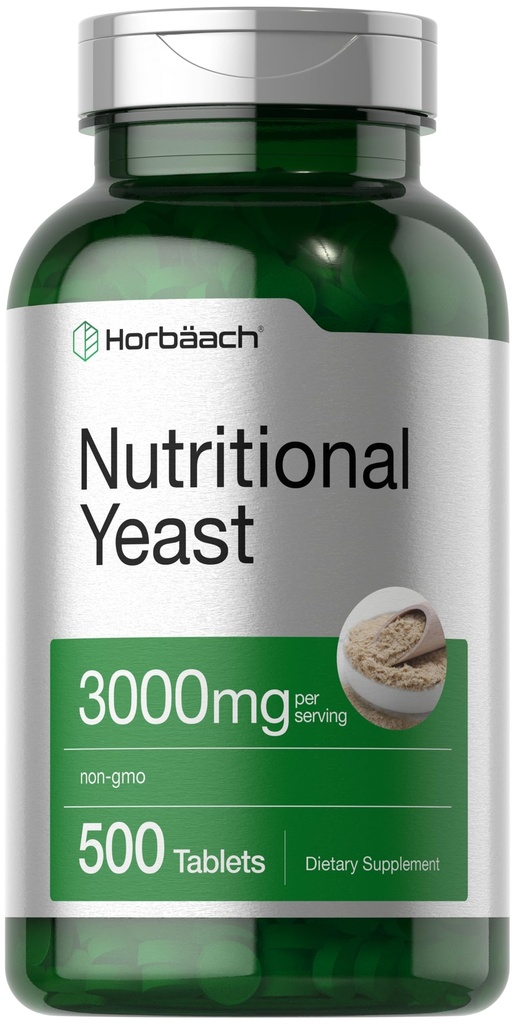 Horbaach Nutritional Yeast Tablets 3000mg 