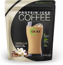 Chike Vanilla High Proteine Iced Coffee, 20 G Proteine, 2 Shots Espresso, 1 G Zahăr, Keto Friendly și Gluten Free, 14 Serviri (15,8 Ounce)