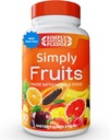 Doar promisiunea naturii - 90 capsule de fructe - Made with Whole Food Superfoods, Packed with 25 Different Fruits - 100% Soy Free