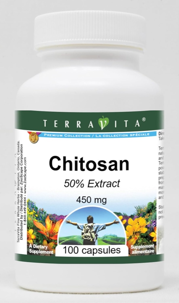 Chitosan 50% - 450 mg (100 capsule, ZIN: 5171)