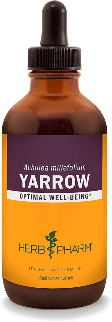 Herb Pharm Yarrow Topuri Extract lichid - 4 Ounce