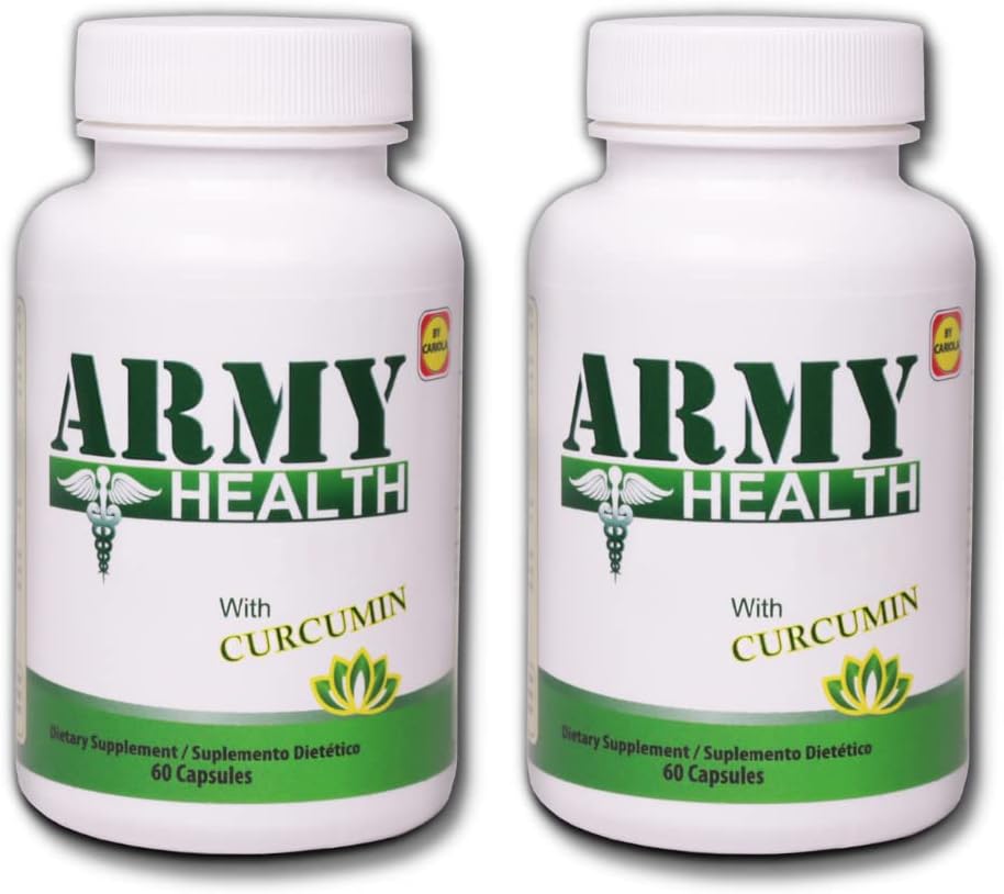 100% Natural Turmeric Curcumin 60 Capsule - Ghimbir, Boswellia Serrata - Disconfort de suport al durerii - dureri de gât și dureri de spate - pachet de sprijin comun și musculare de 2-120 Capace