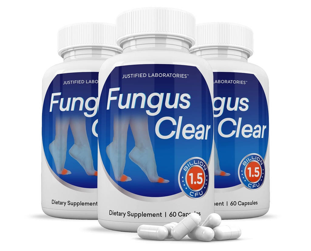 Laboratoare justificate (3 ambalaj) Fungus clar 1,5 miliarde CFU pastile probiotice 180 capsule