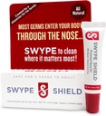 Swype Shield Particule Airborne și Allergen Blocker Nasal Gel - Drog-Free, pentru Polen Allergies Suferă, pentru Airplane Travel - (Nescented) Peste 180 Aplicații per tub (0,27 oz, 7.5g Pack of 1)