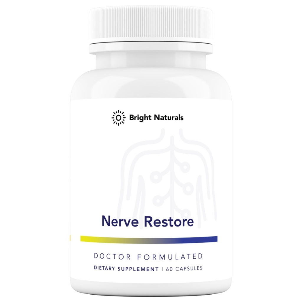 Nervi Recuperare - Supliment de suport pentru nervi - Include mazăre, salcie albă, și B-Vitamin Nervi Complex de sprijin pentru asistență avansată pentru sănătate nervoasă - Made in the USA, 60 capsule