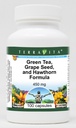 Suport pentru tensiune arterială mare - Ceai verde, semințe de struguri și Hawthorn - 450 mg (100 capsule, ZIN: 517080)