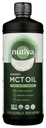 Nutiva Organic MCT Ulei, nearomatizat, 32 Oz, USDA Organic, Non-GMO, Non-BPA, Whole 30 Aprobat, Vegan, Gluten-Free & Keto, 14g MCT per Serving & Neutral Flavor for Energy Boost to Coffee, Shakes and Salads