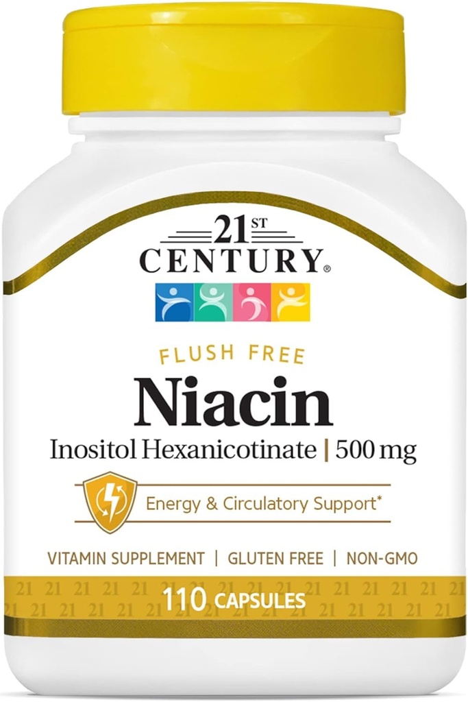 Niacina Flush 500 Milligrame 110 Capsule