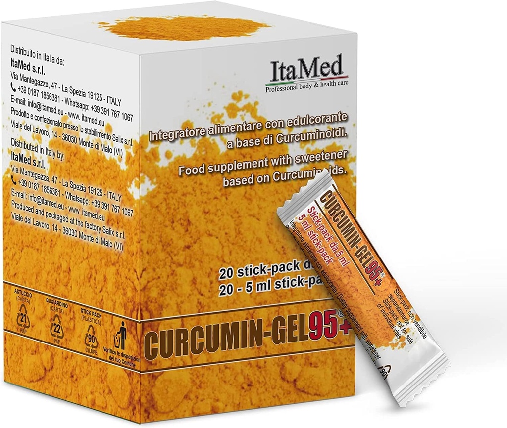 Itamed Turmeric Curcumin Supplement Gel 