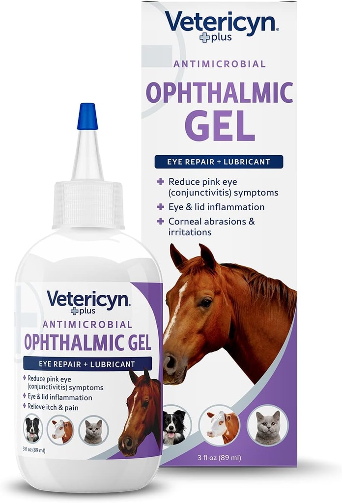Vetericyn Plus Oftalmic ochi Gel pentru cai  3 uncii