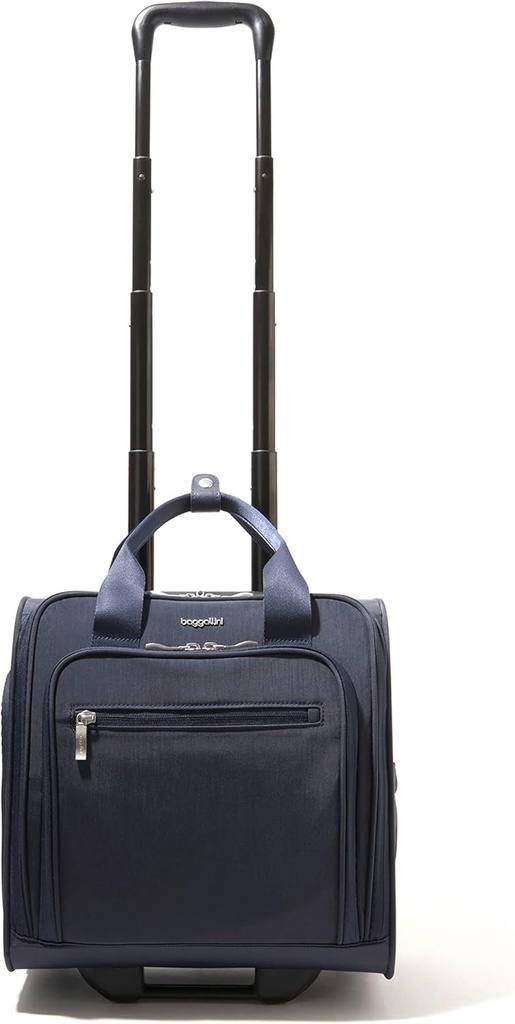Baggallini 2 Wheel Underseater Carry-On - Lightweight de călătorie Weekender Baggage