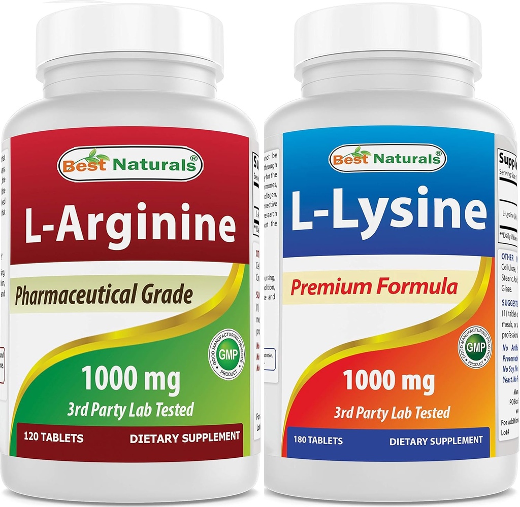 Cele mai bune naturale Arginine Lysine Combo