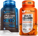 Herbtonics Apple Cidru Oţet Capsule Plus Keto BHB 