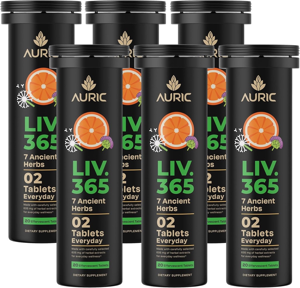 Auric Herbal supliment de suport pentru ficat 