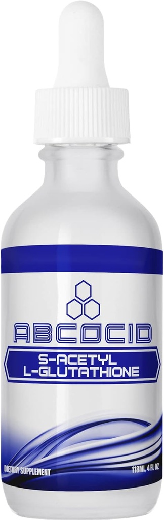 S-Acetyl L-Glutatione 95 mg, 4 Oz lichid, 240 Serviri, Made in USA, Absorbtie rapida, Ingrediente de calitate potent, non-GMO, GMP Certified, Cruzime-Free Products